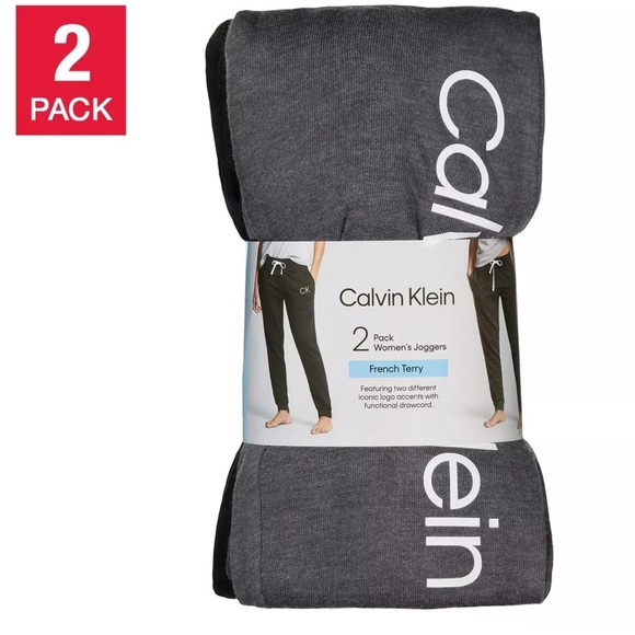 NWT 2 pack Calvin Klein women’s navy and  Gray Sweatpants. Size M. Get both! - Picture 4 of 4